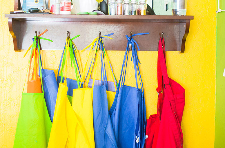 Colourful Aprons