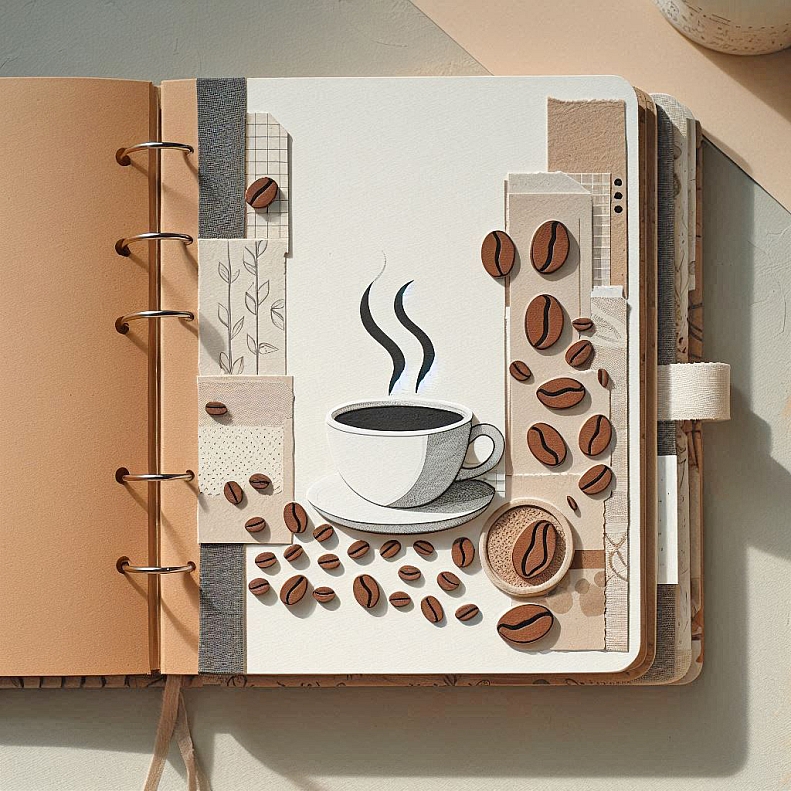 coffee junk journal