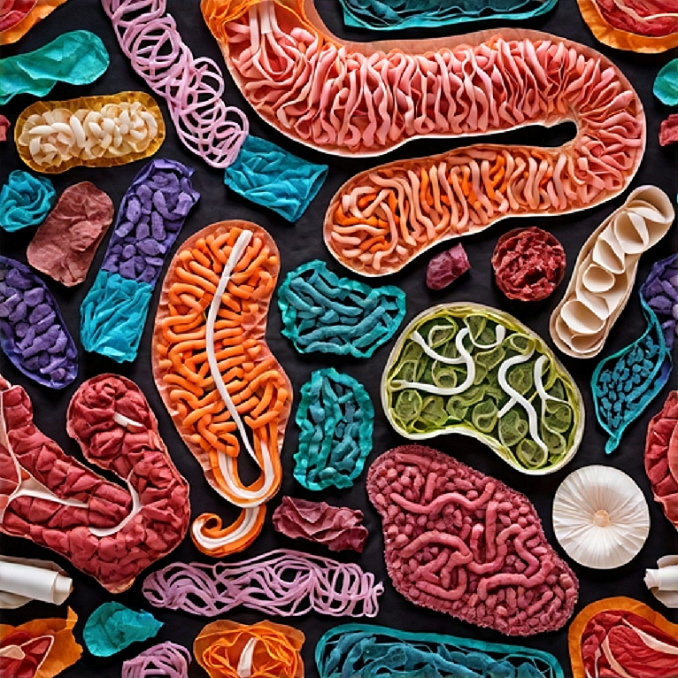 digestive system art