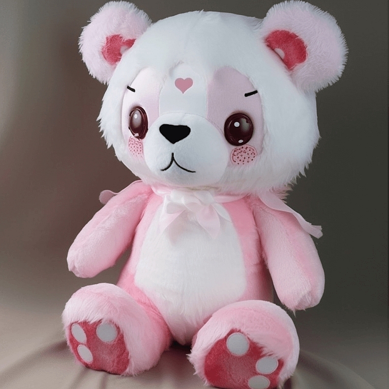 kawaii pink bear