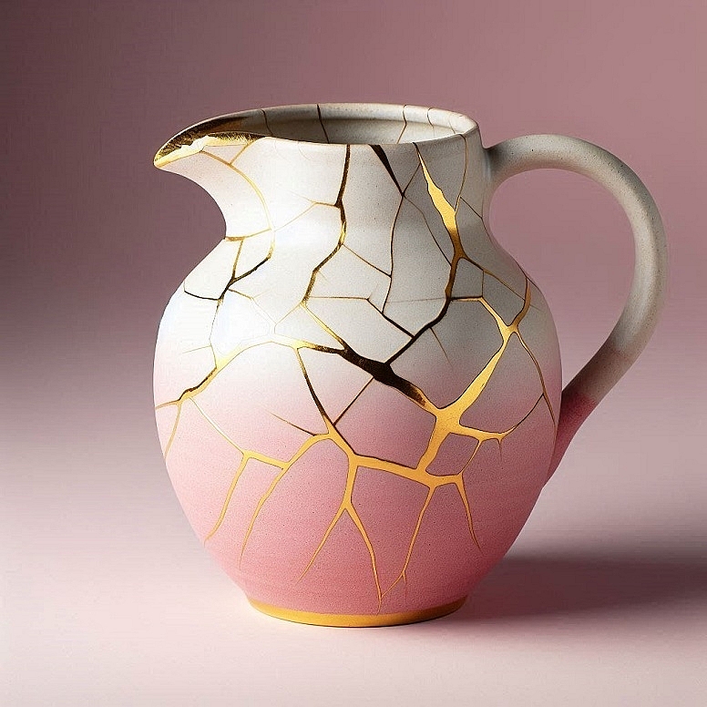 pink jug