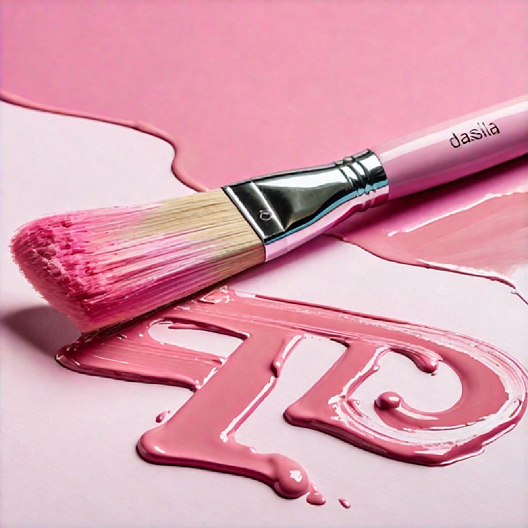 pink painting