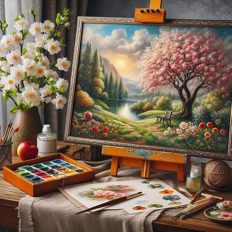 spring landscape